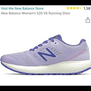New Balance Women's 520 V6 Running Shoe Size 8